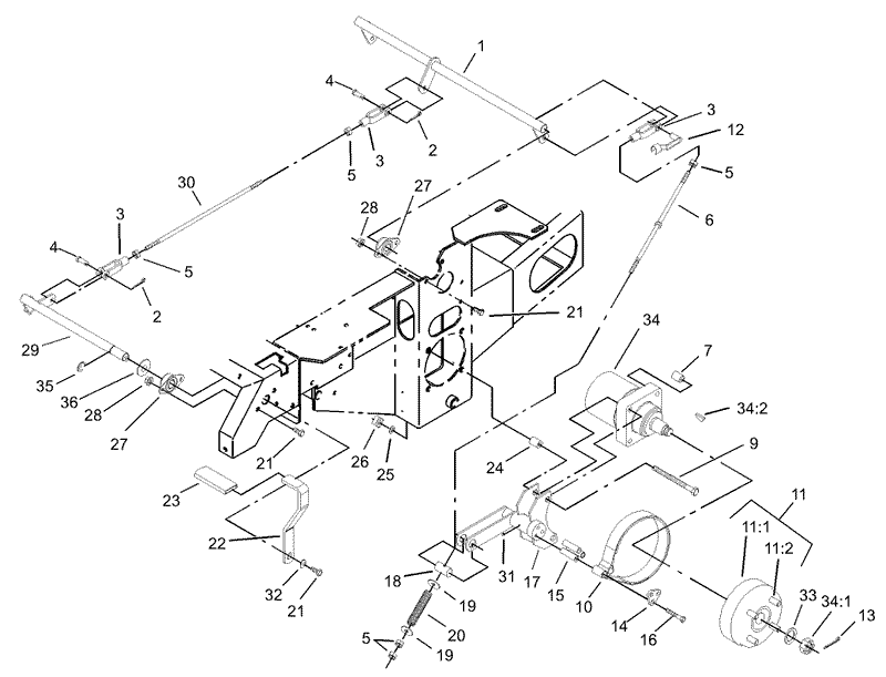Parking Brake System Assembly