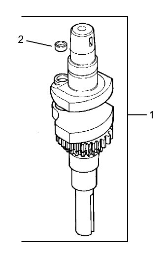 Crankshaft Assembly Kohler CV493S 27529