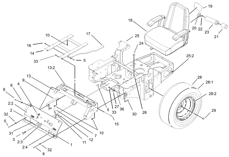 Main Frame Assembly