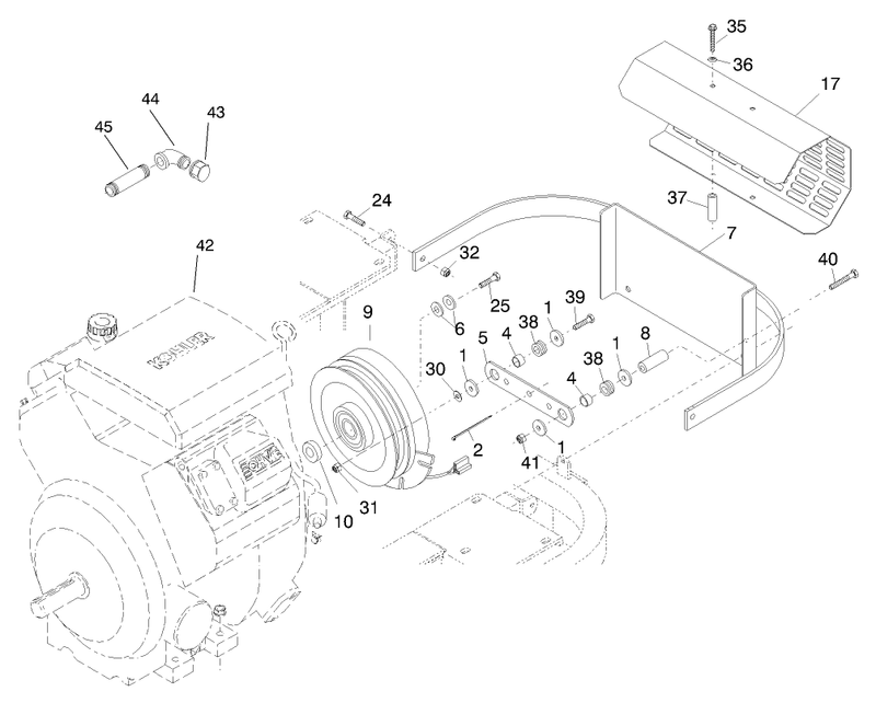 Engine Clutch and Muffler Shield