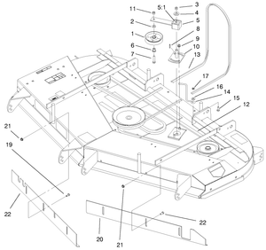 Baffle and Belt Assembly
