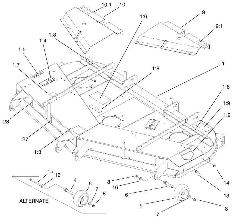 Cover And Rollers Assembly