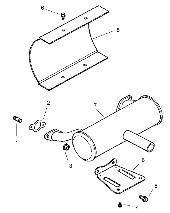 Group 11 Exhaust ch25s 68606 Kohler