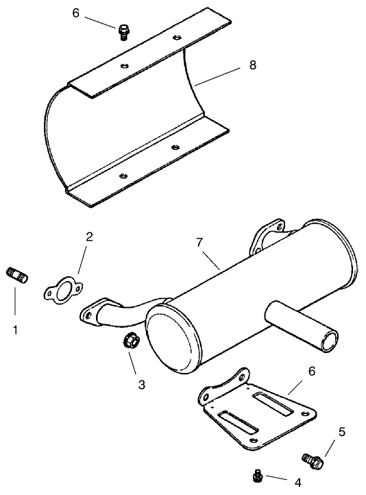 Group 11 Exhaust ch25s 68606 Kohler