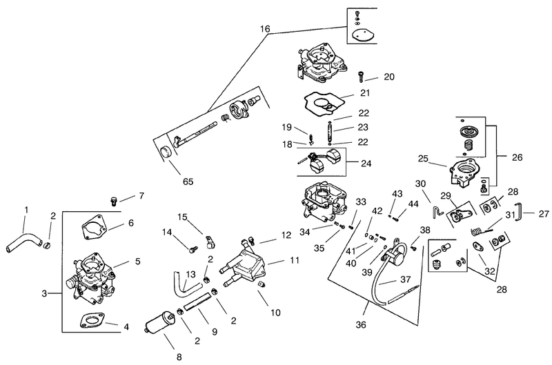 Group 8 Fuel System ch25s 68606 Kohler
