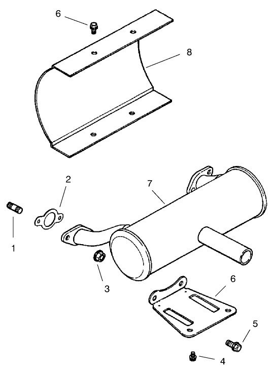 Group 11 Exhaust ch25s 68606 Kohler