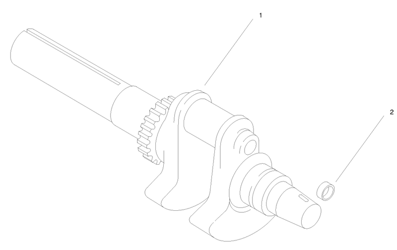 Group 1 Crankshaft ch25s 68606 Kohler
