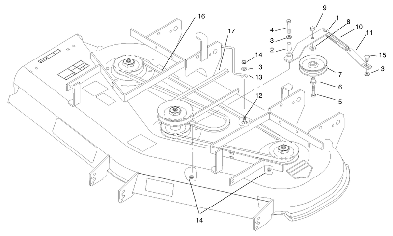 Belts And Idler Asm