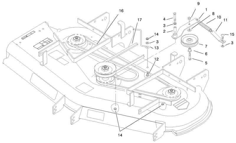 Belts And Idler Assembly