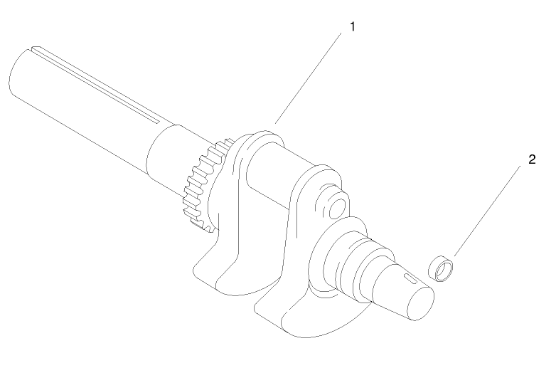 Group 1 Crankshaft ch22s 76513 Kohler