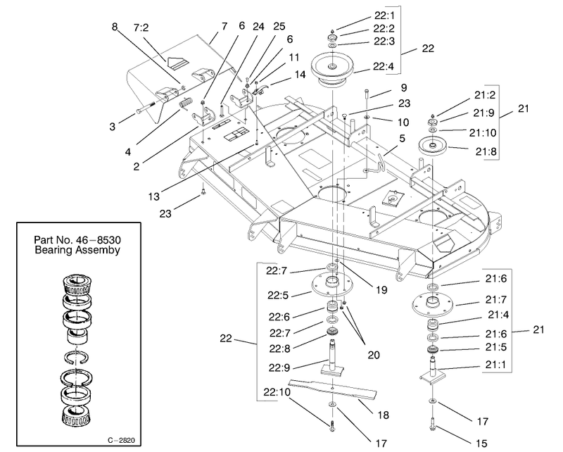 Spindle And Pulleys Assembly