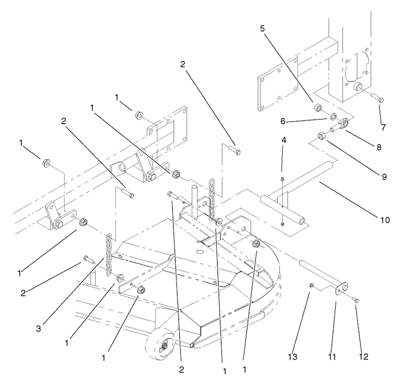 Frame and Deck Assembly