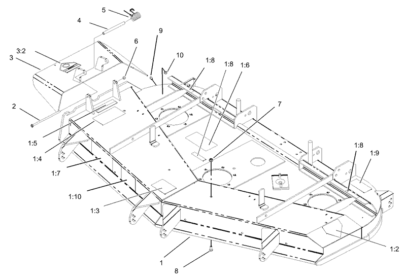 Deck Assembly No 106 5864