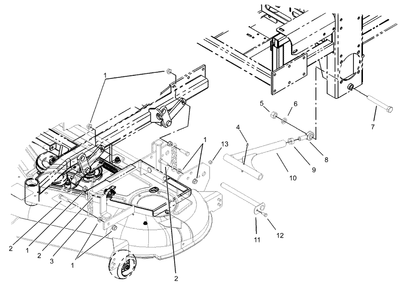 Deck Connection Assembly