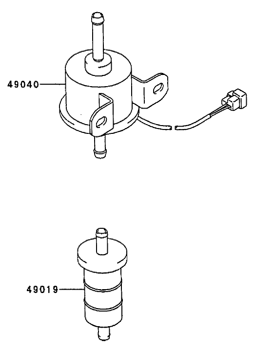 Fuel Tankfuel Valve kawasaki Fd750d As03
