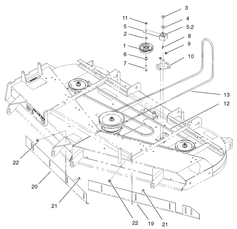 Belt and Idler Arm Assembly