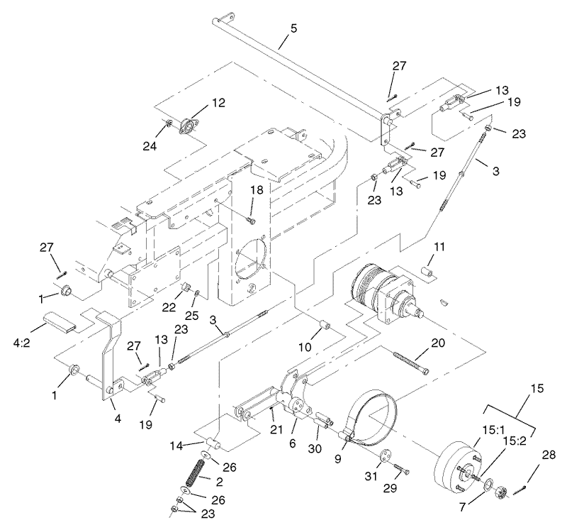 Brake and Wheel Hub Assembly