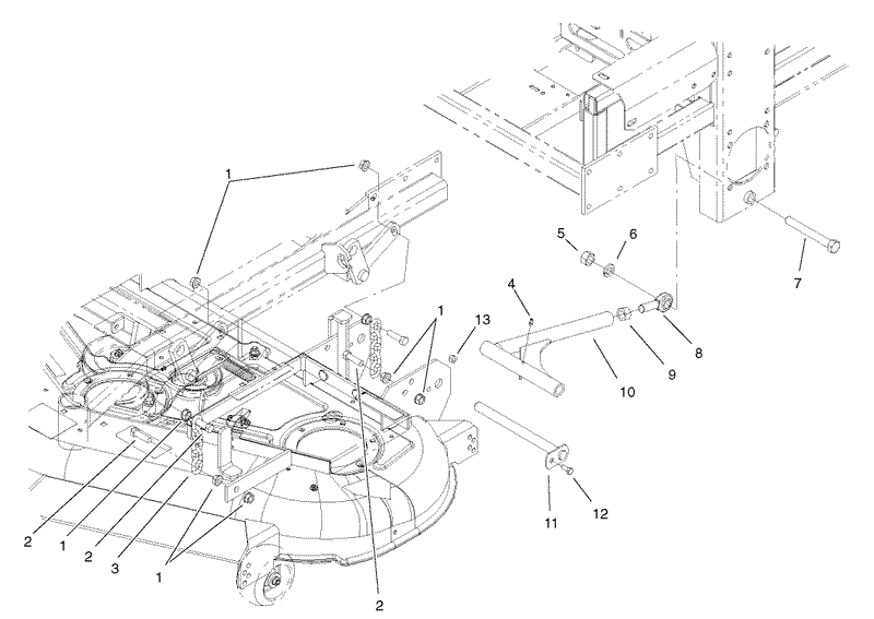 Deck Connection Assembly