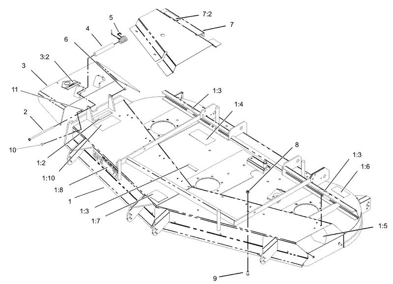 Deck Assembly No 105 1698