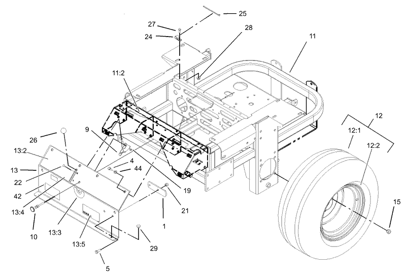 Main Frame Assembly