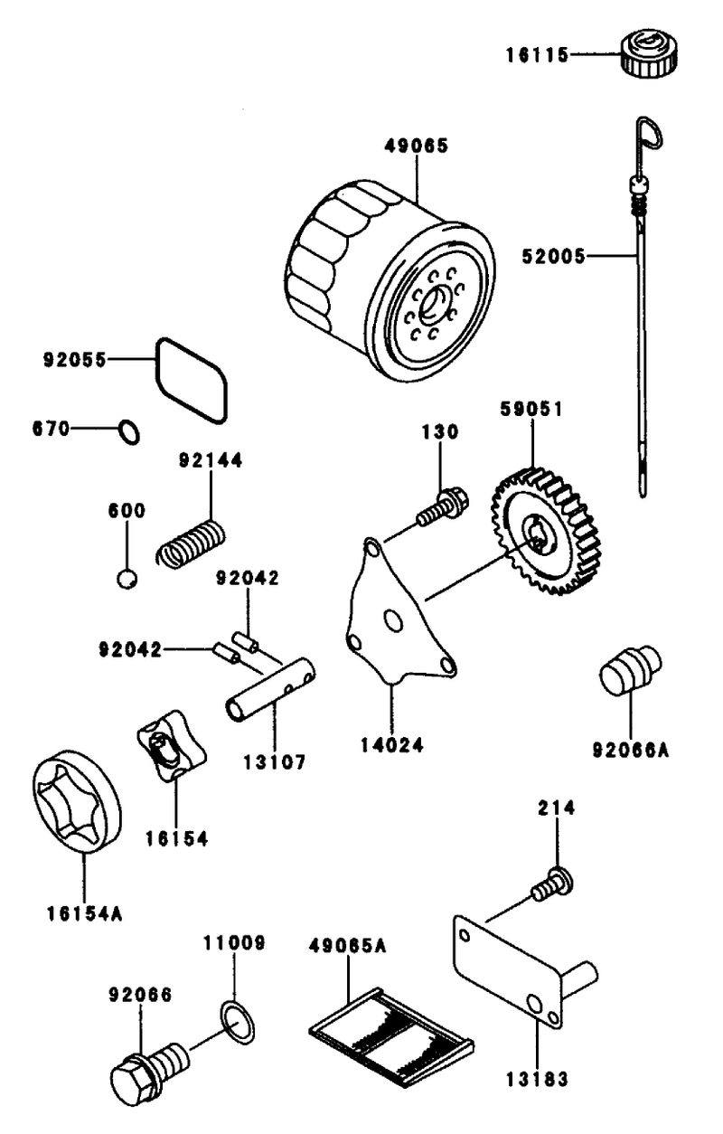 Lubrication Equipment Kawasaki Fd661d As 03