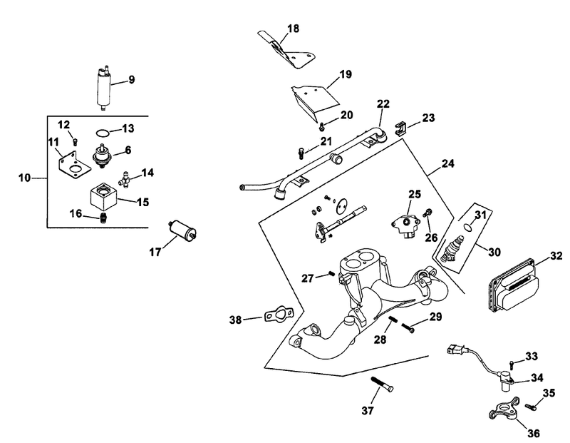 Group 8 Fuel System ch26s 78511 Kohler