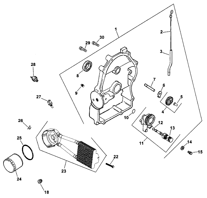 Group 3 Oil Panlubrication ch26s 78511 Kohler