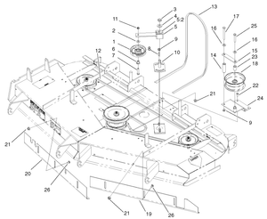 Belts and Idler Arm Assembly