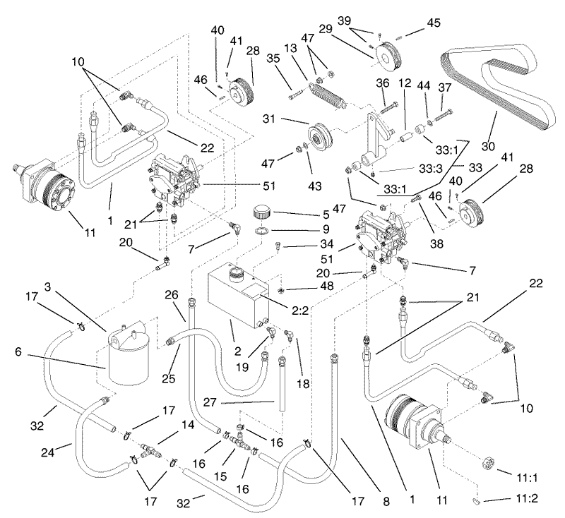 Hydraulic System Assembly