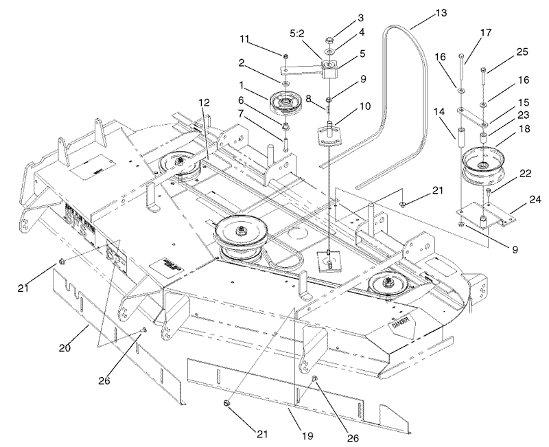 Belt and Idler Arm Assembly