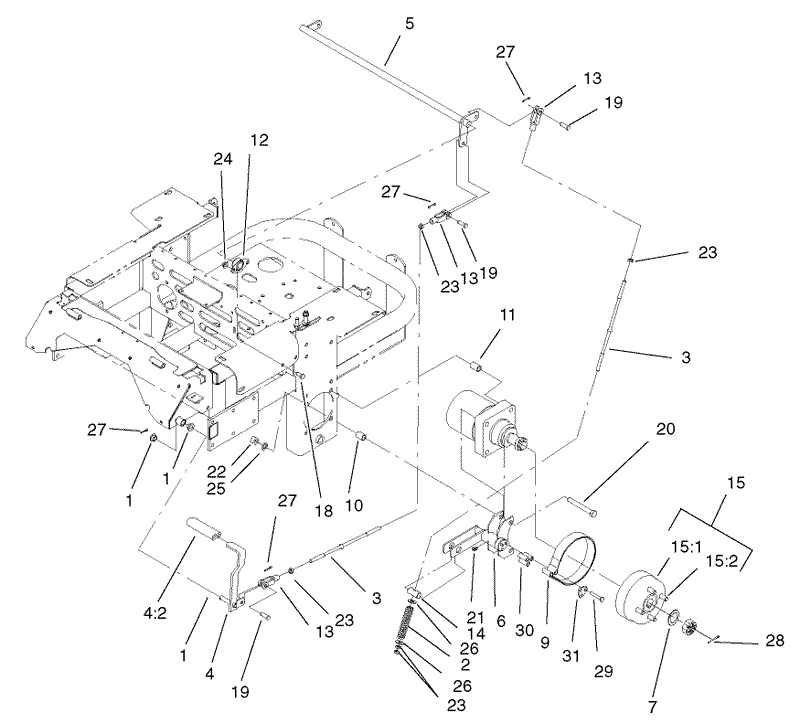 Brake and Wheel Hub Assembly