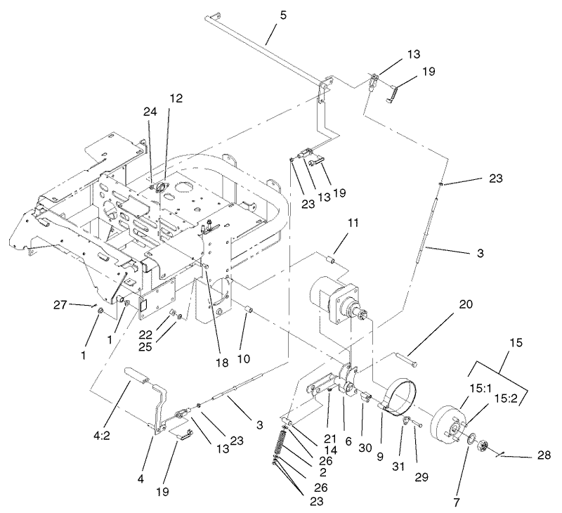 Brake and Wheel Hub Assembly