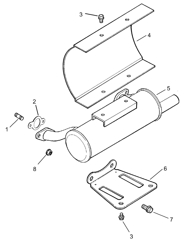Group 11 Exhaust Assembly Kohler CH23S 76569