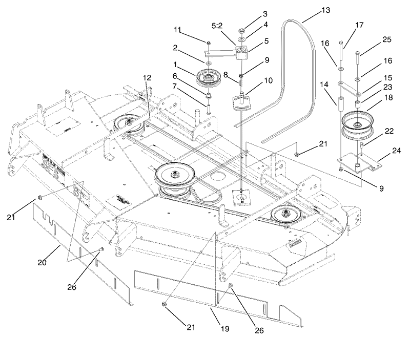 Belt and Idler Arm Assembly
