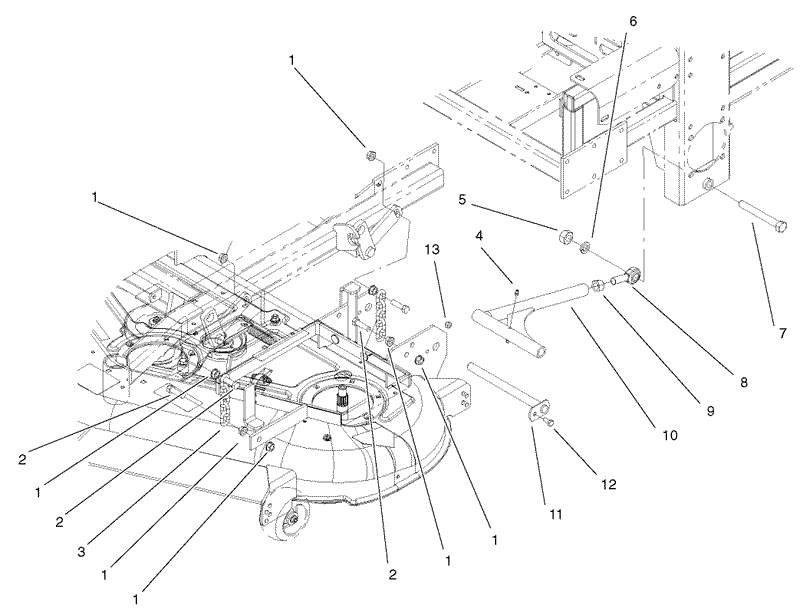 Deck Connection Assembly