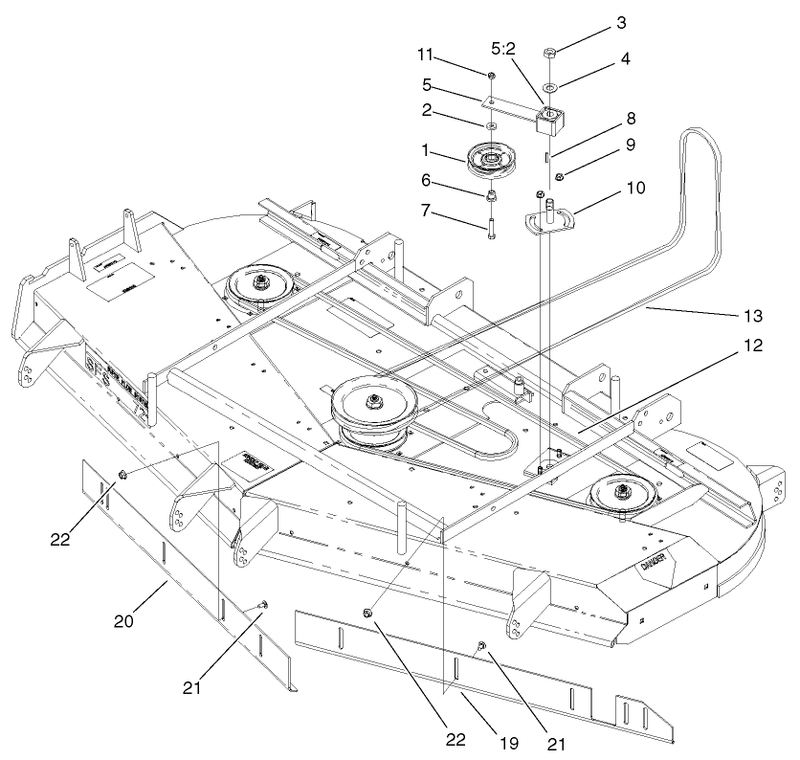 Belt And Idler Arm Assembly