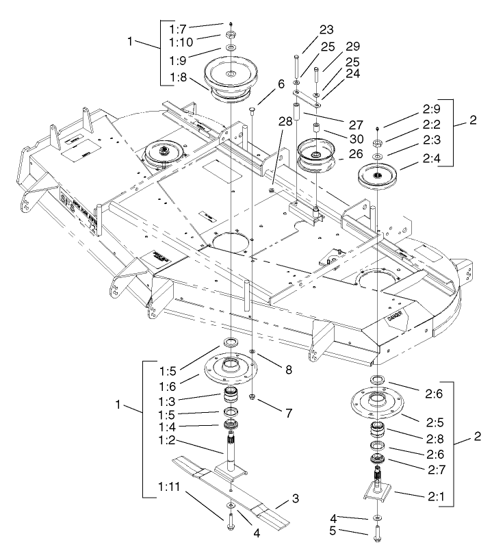 Spindle And Pulley Assembly