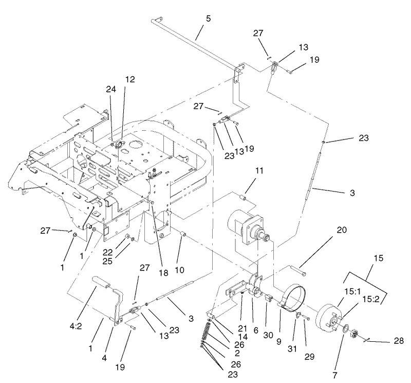 Brake and Wheel Hub Assembly
