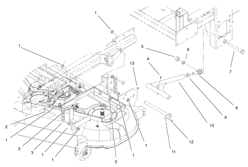Deck Connection Assembly