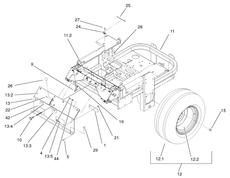 Main Frame Assembly