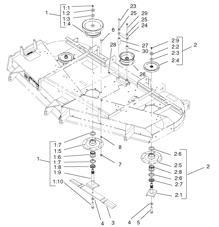Spindle and Pulley Assembly