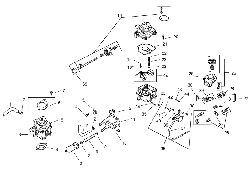 Fuel System Assembly continuedengine Kohler Ch25s Ps 68606