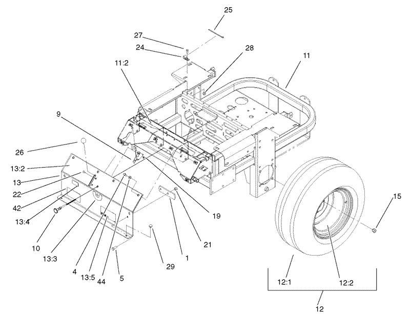 Main Frame Assembly