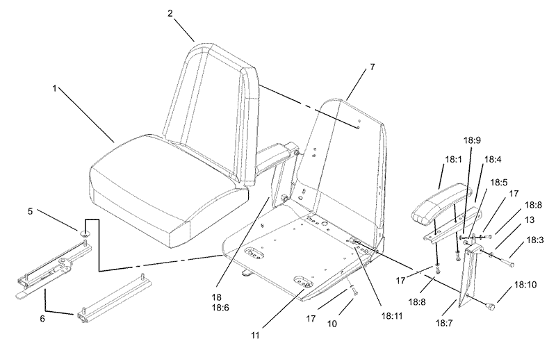 Seat Assembly No 1 633705