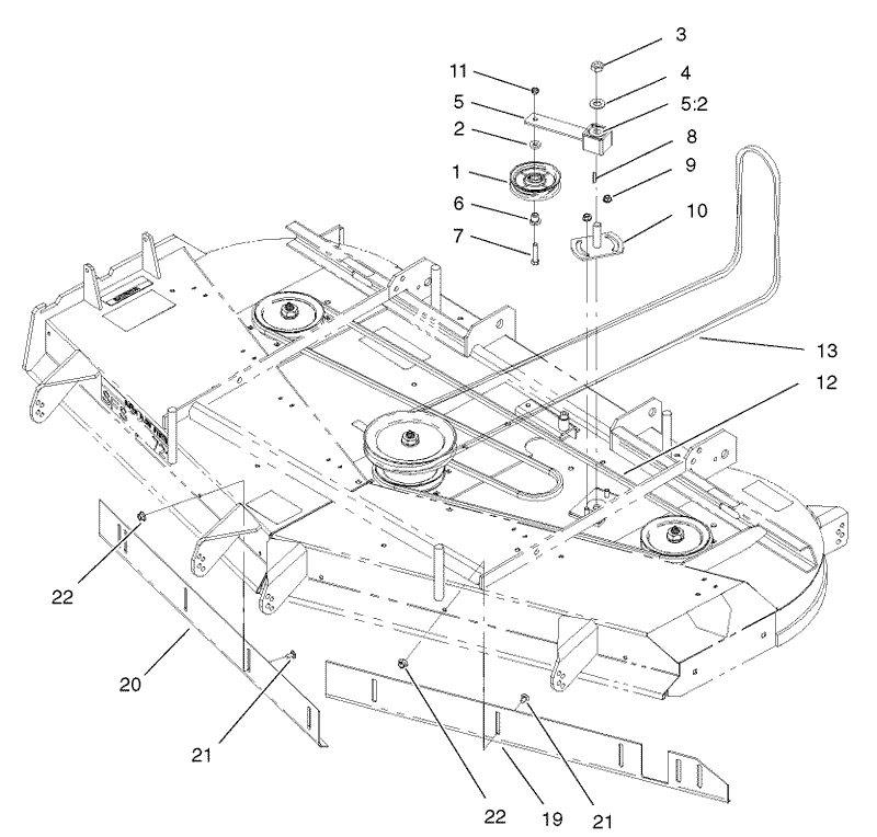 Belt and Idler Arm Assembly
