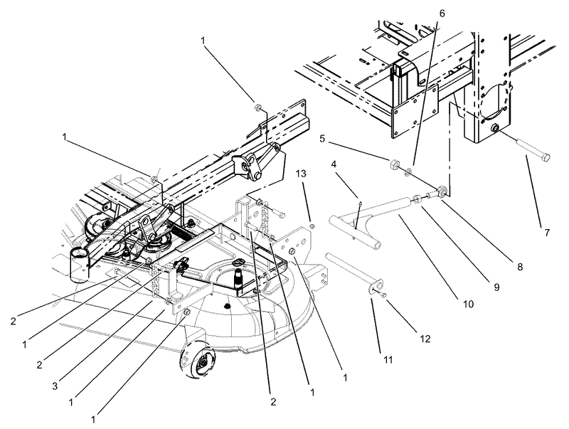 Frame and Deck Assembly