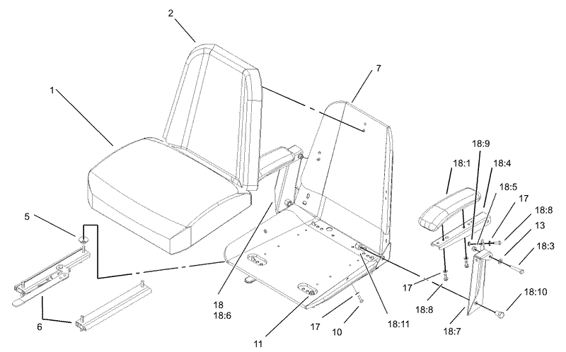 Seat Assembly No 1 633705