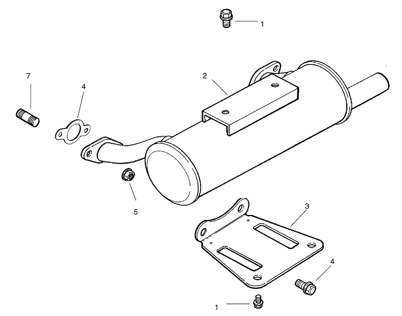 Group 11 Exhaust Assembly Kohler CH20S 64670