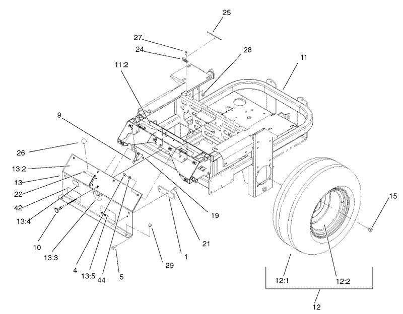Main Frame Assembly
