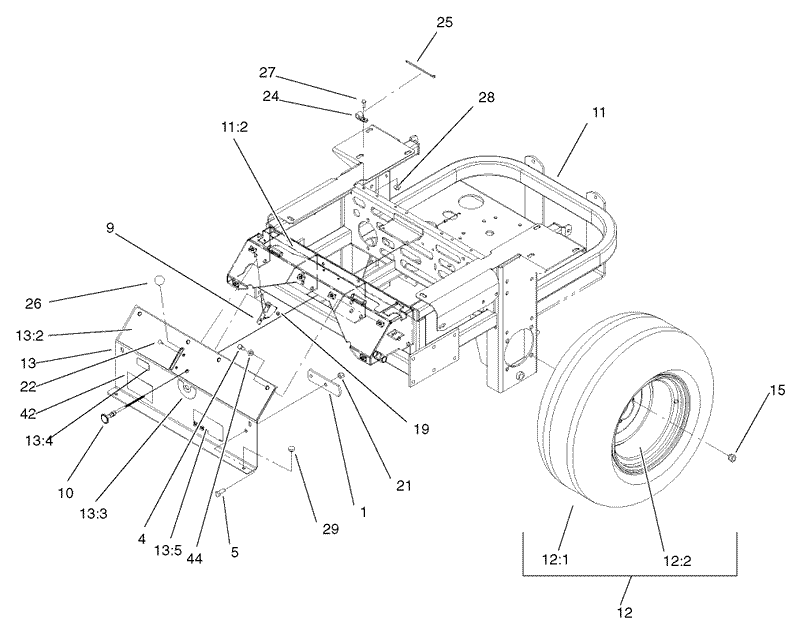 Main Frame Assembly